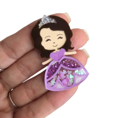 Aplique Princesa Sofia em Acrílico para Laço - 1 Unidade - comprar online