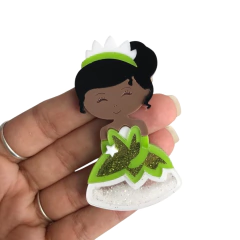 Aplique Tiana Para Arco em Acrílico - 1 Unidade - comprar online