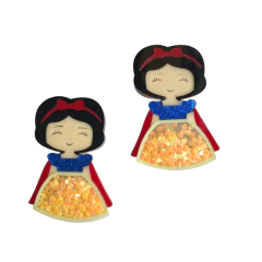 Aplique Branca de Neve Para Arco em Acrílico - 1 Unidade