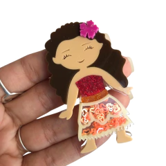 Aplique Moana Para Arco em Acrílico - 1 Unidade - comprar online