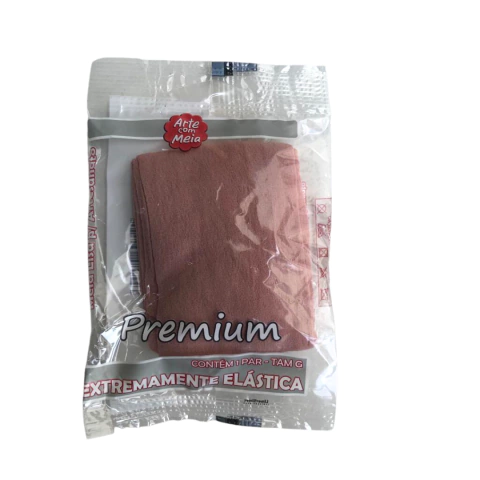 MEIA PARA ARTESANATO (PREMIUM) ROSÊ - ARTE COM MEIA - 2 UNIDADES