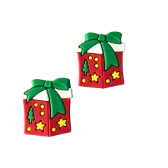 Aplique Presente de Natal Emborrachado - 1 unidade