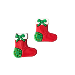 Aplique Meia de Natal Emborrachado - 1 unidade