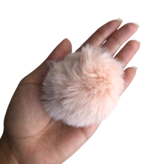 POMPOM PELINHO LISO (6CM) - 1 UNIDADE - Loja da Laceira