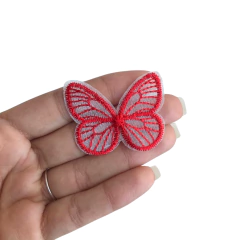 APLIQUE BORBOLETA VOAL - 1 UNIDADE - loja online