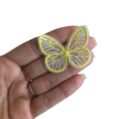 APLIQUE BORBOLETA VOAL - 1 UNIDADE - comprar online