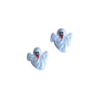 APLIQUE FANTASMA BRANCO (HALLOWEEN) - 1 UNIDADE