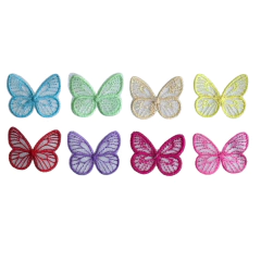 APLIQUE BORBOLETA VOAL - 1 UNIDADE