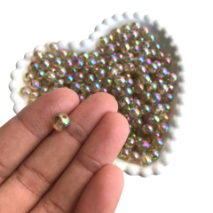 PÉROLA IRISADA COR AREIA (8MM) - 20 GRAMAS - comprar online