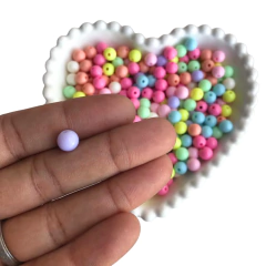 MIÇANGA BOLINHA LISA COLORIDA (8MM) - 20 GRAMAS - comprar online