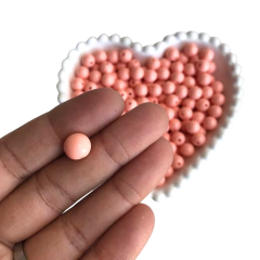 MIÇANGA BOLINHA LISA SALMÃO (10MM) - 20 GRAMAS - comprar online