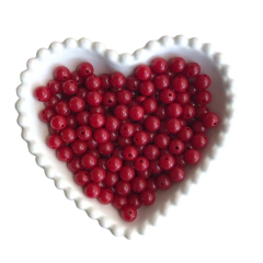 MIÇANGA BOLINHA LISA VINHO (10MM) - 20 GRAMAS