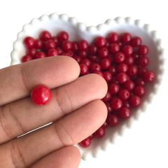 MIÇANGA BOLINHA LISA VINHO (10MM) - 20 GRAMAS - comprar online