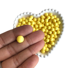 MIÇANGA BOLINHA LISA AMARELA (10MM) - 20 GRAMAS - comprar online