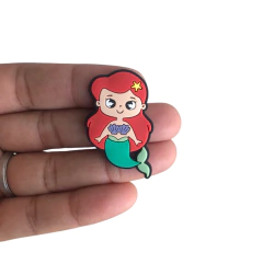Aplique Princesa Ariel Corpinho Emborrachado - 1 unidade - comprar online