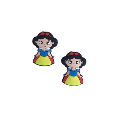 Aplique Princesa Branca de Neve Corpinho Emborrachado - 1 unidade