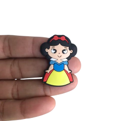 Aplique Princesa Branca de Neve Corpinho Emborrachado - 1 unidade - comprar online