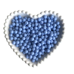 MIÇANGA BOLINHA LISA AZUL (8MM) - 20 GRAMAS