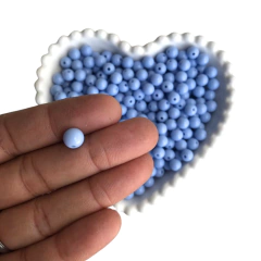 MIÇANGA BOLINHA LISA AZUL (8MM) - 20 GRAMAS - comprar online