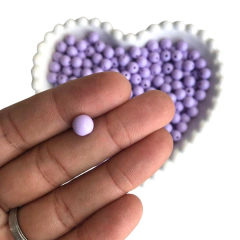MIÇANGA BOLINHA LISA LILÁS CANDY (8MM) - 20 GRAMAS - comprar online