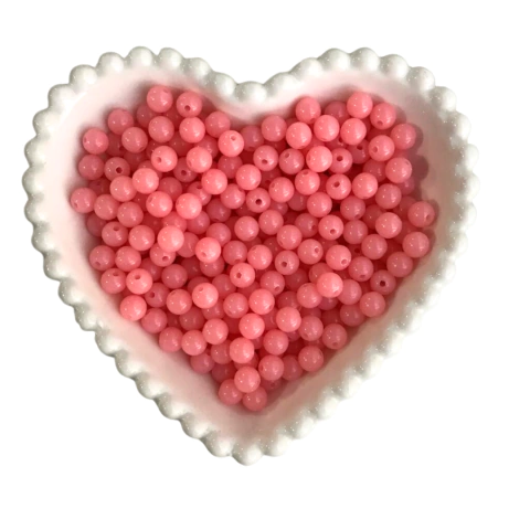 MIÇANGA BOLINHA TRANSPARENTE FOSCA SALMÃO (8MM) - 20 GRAMAS