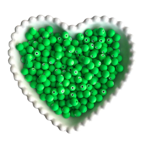 MIÇANGA BOLINHA EMBORRACHADA VERDE NEON (8MM) - 20 GRAMAS