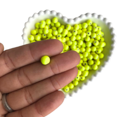 MIÇANGA BOLINHA EMBORRACHADA AMARELO NEON (8MM) - 20 GRAMAS - comprar online