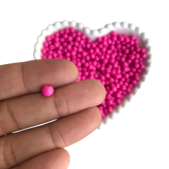 MIÇANGA BOLINHA LISA PINK (6MM) - 20 GRAMAS - comprar online