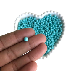 MIÇANGA BOLINHA LISA AZUL PISCINA (6MM) - 20 GRAMAS - comprar online