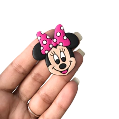 Aplique Minnie Laço Rosa Emborrachado - 1 unidade - comprar online