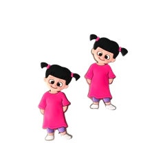 Aplique Boneca Boo G Emborrachado - 1 unidade