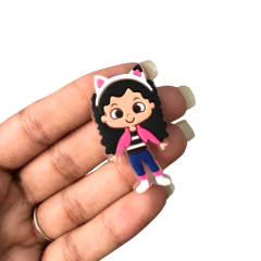 Aplique Boneca Gabby Emborrachado - 1 unidade - comprar online