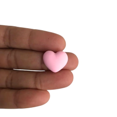 Aplique Coração (Resina) - 5 Unidades - loja online