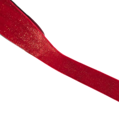 FITA VELUDO C/ BRILHO (38MM) - 1 METRO na internet