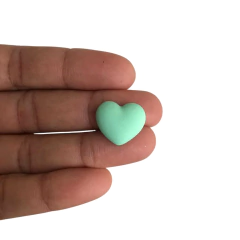 Aplique Coração (Resina) - 5 Unidades - comprar online