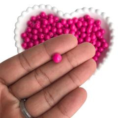 MIÇANGA BOLINHA LISA ROSA VIOLETA (8MM) - 20 GRAMAS - comprar online