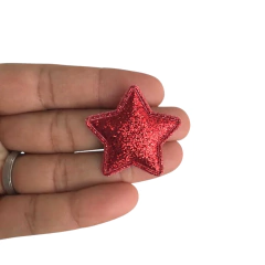 APLIQUE ESTRELA COM GLITTER - 1 UNIDADE na internet
