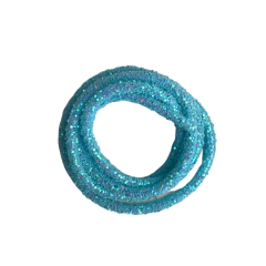 TUBO DE CONFETE BRILHANTE AZUL - 1 METRO