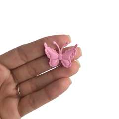 APLIQUE BORBOLETA DE TECIDO - loja online