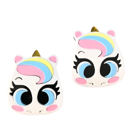 Aplique Unicórnio Para Arco em Acrílico - 1 Unidade