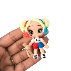 APLIQUE BISCUIT PERSONAGEM ALERQUINA - 1 UNIDADE - comprar online