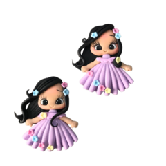 APLIQUE BISCUIT PERSONAGEM ISABELA - 1 UNIDADE