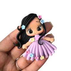 APLIQUE BISCUIT PERSONAGEM ISABELA - 1 UNIDADE - comprar online