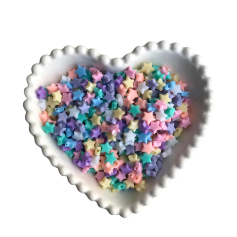 MIÇANGA ESTRELA COLORIDA (CORES MISTAS) - 10 GRAMAS