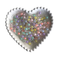 MIÇANGA BALA TRANSLÚCIDA TRANSPARENTE (CORES MISTAS) - 10 GRAMAS