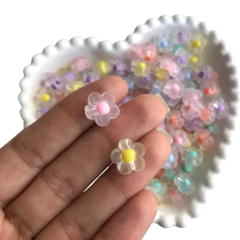 MIÇANGA FLOR TRANSLÚCIDA TRANSPARENTE (CORES MISTAS) - 10 GRAMAS - comprar online