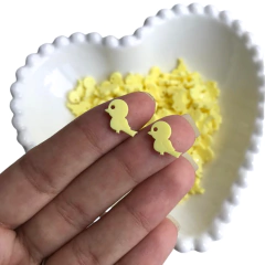 MINI APLIQUE ACRÍLICO ELEMENTOS DAS PRINCESAS - 28 UNIDADES - loja online