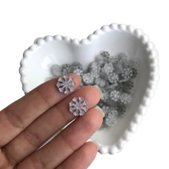 MINI APLIQUE ACRÍLICO ELEMENTOS DAS PRINCESAS - 28 UNIDADES - loja online