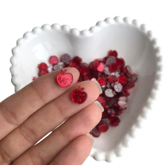 MINI APLIQUE ACRÍLICO ELEMENTOS DAS PRINCESAS - 28 UNIDADES na internet