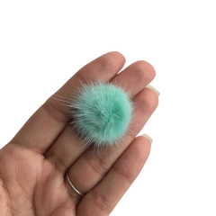 APLIQUE POMPOM PELINHO METADE PEQUENO (2.5CM) - 4 UNIDADES - comprar online
